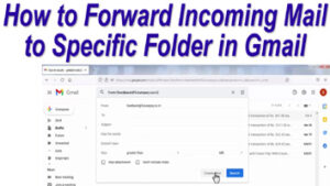 Read more about the article How to Forward Incoming Mail to Specific Folder in Gmail